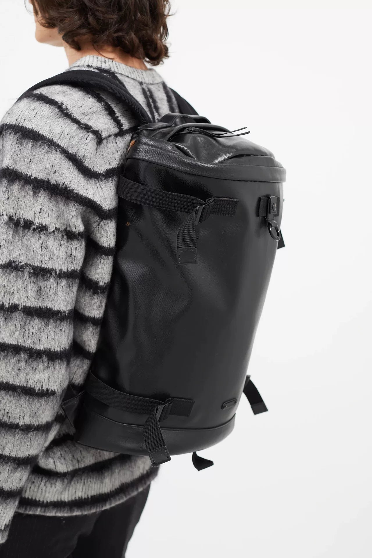 Saint Laurent Rivington Leather Backpack