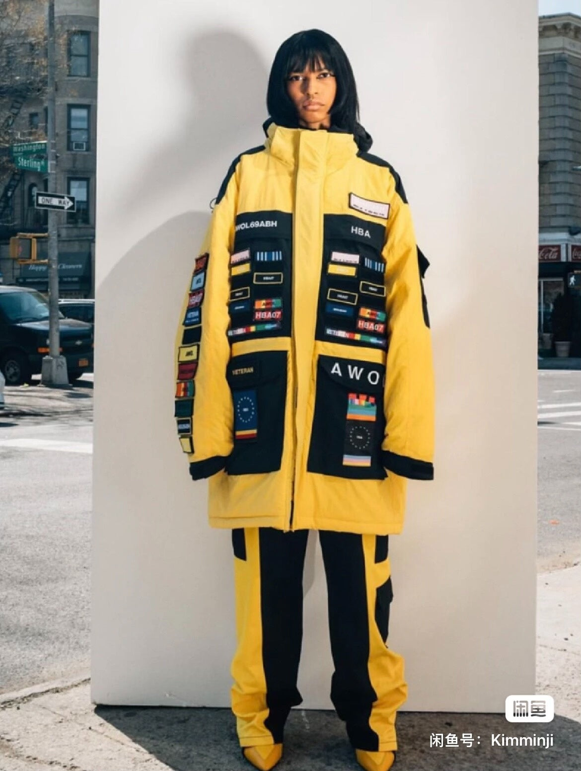 hood by air cargo layered pants