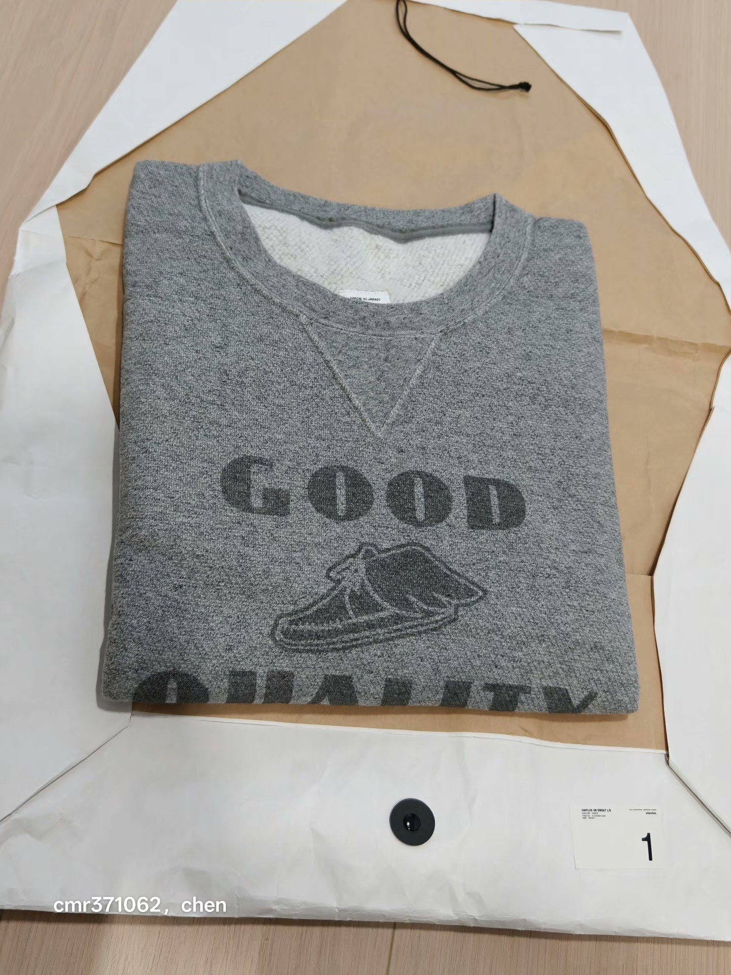 visvim 23AW Amplus SB Sweat L/S