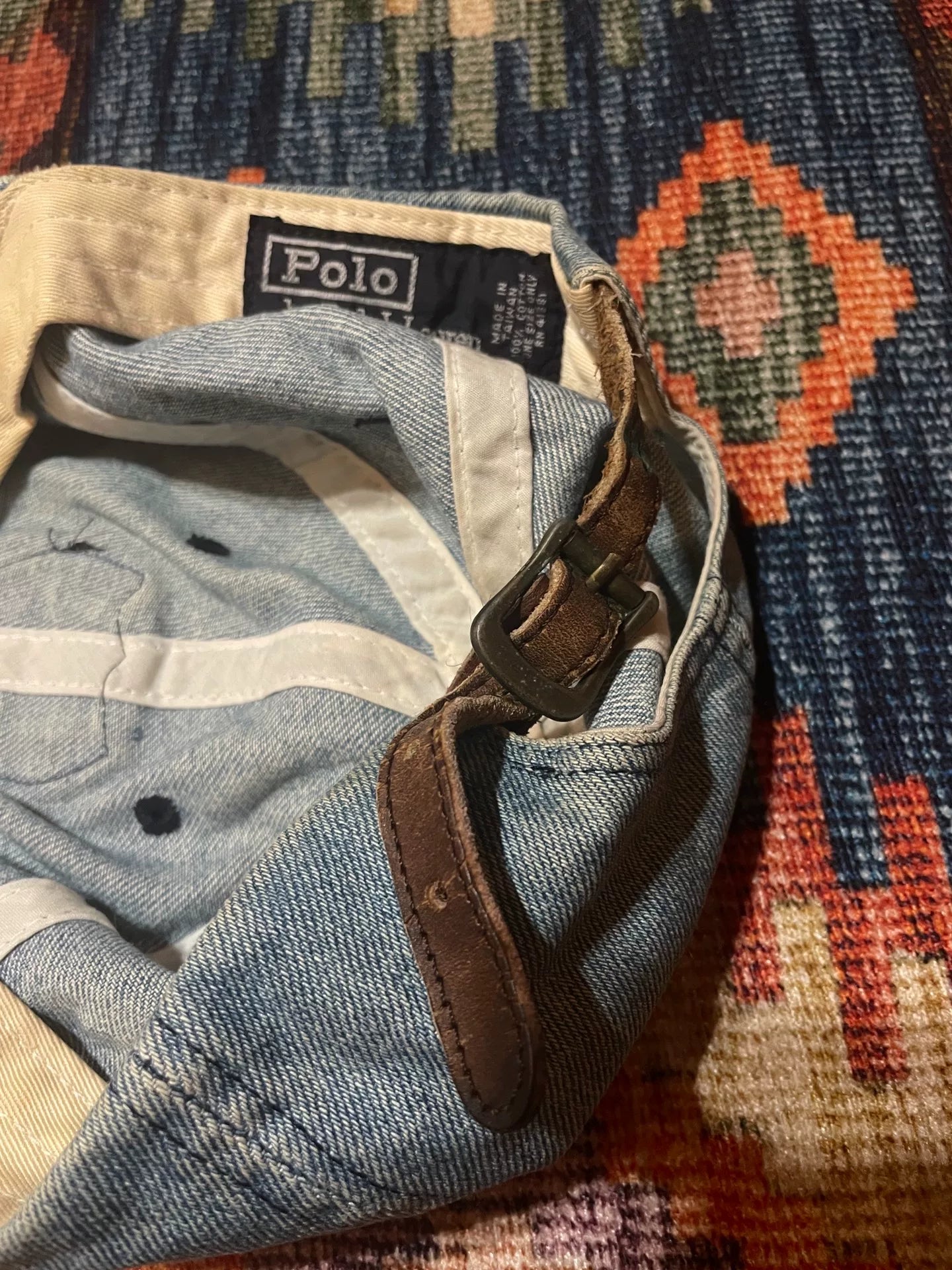 Polo Ralph Lauren Washed Embroidered Logo Cap