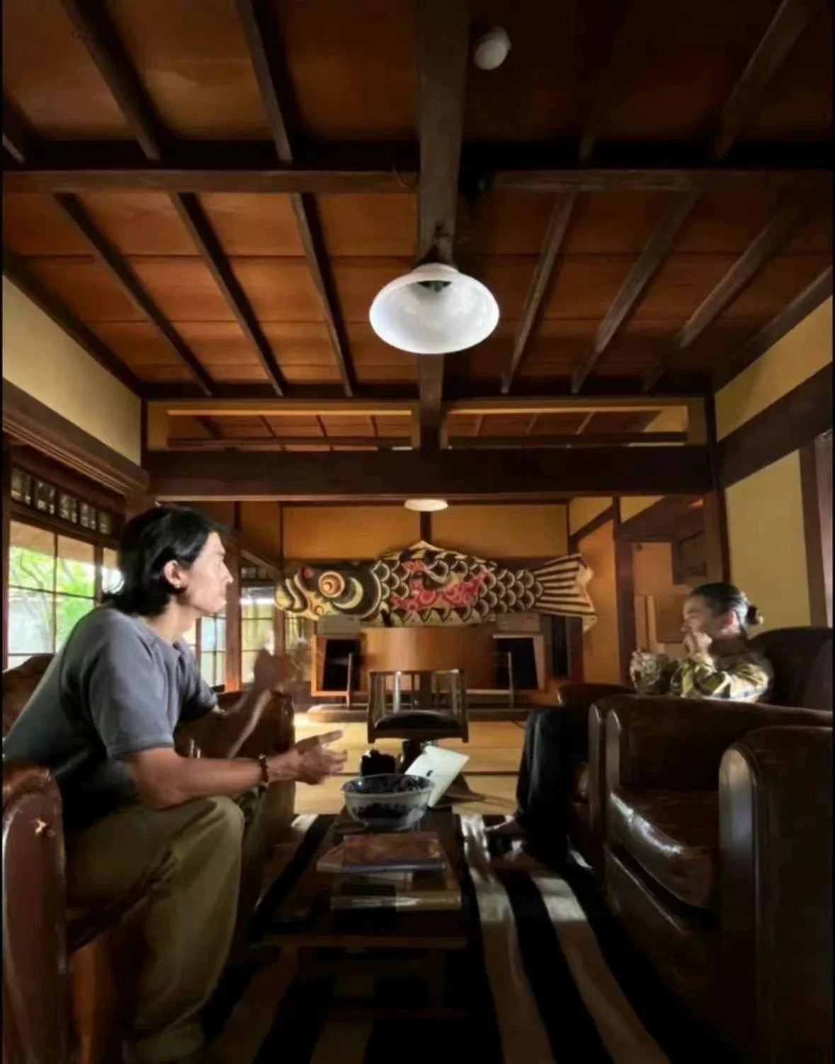 visvim lumber check long sleeve shirt