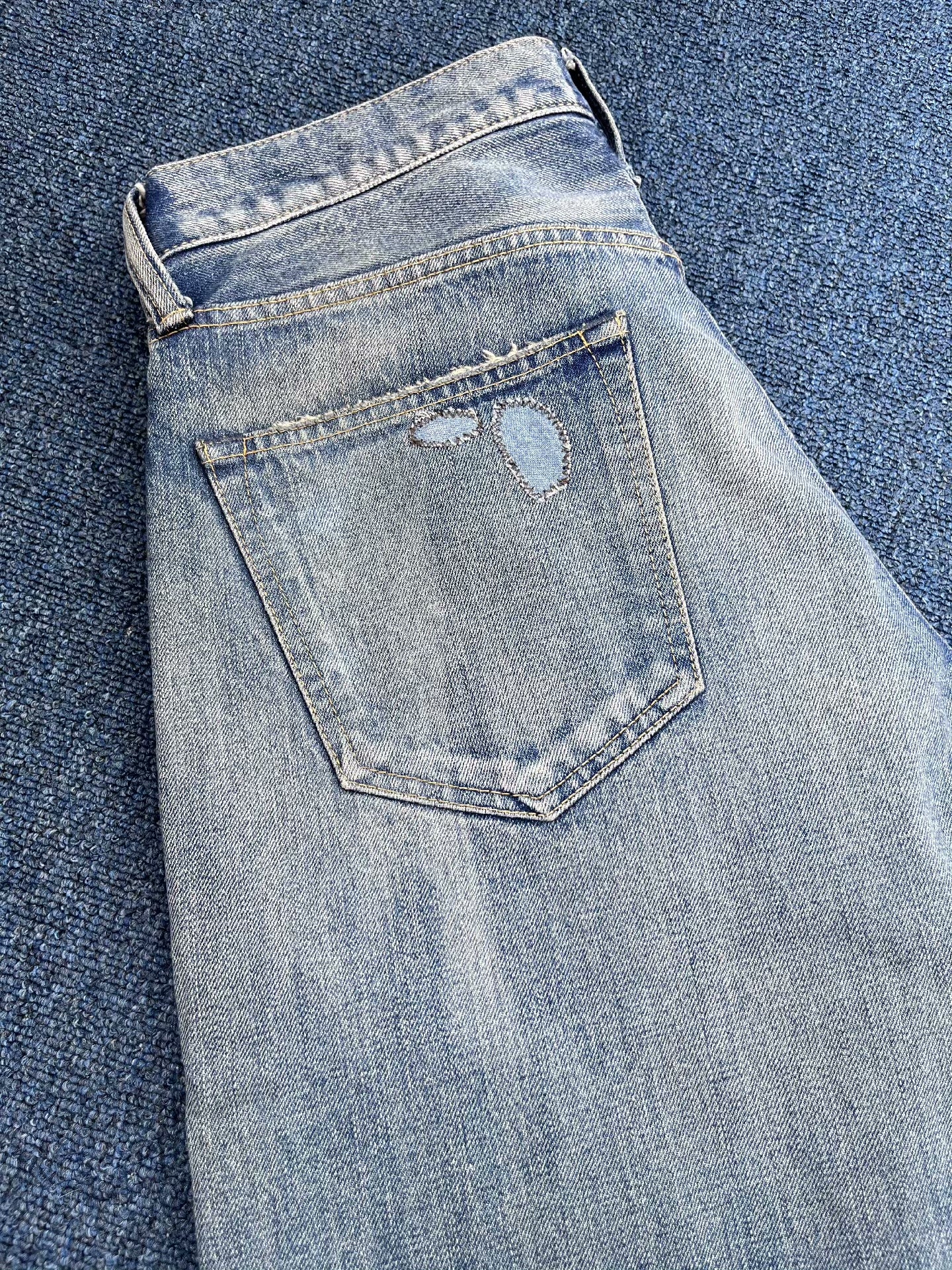 Vanquish Fragment Wide Denim Jeans