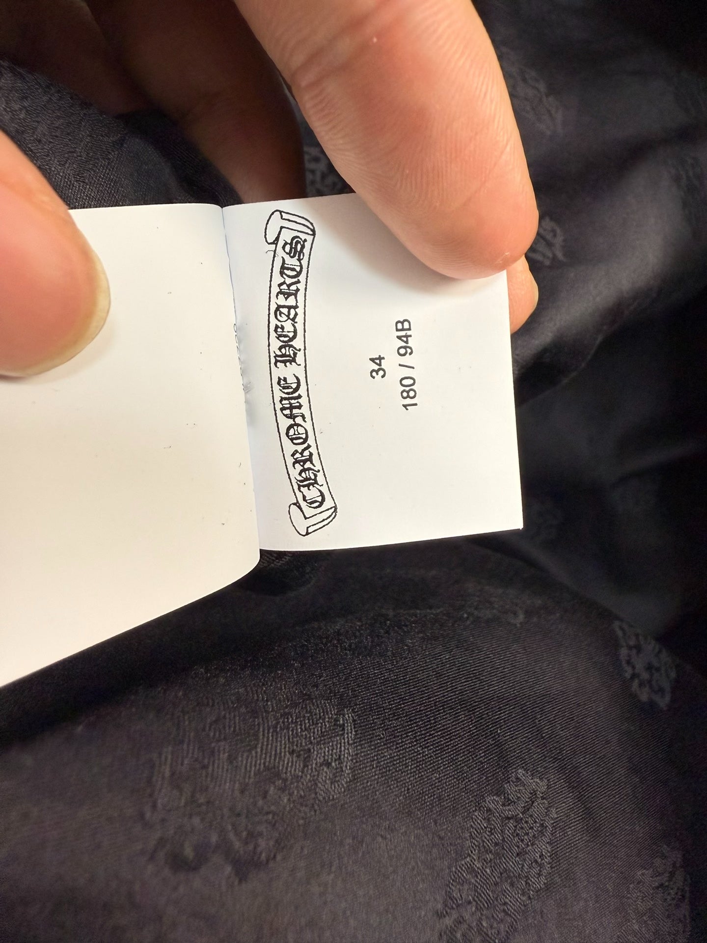 Chrome Hearts Leather Cargo Pants