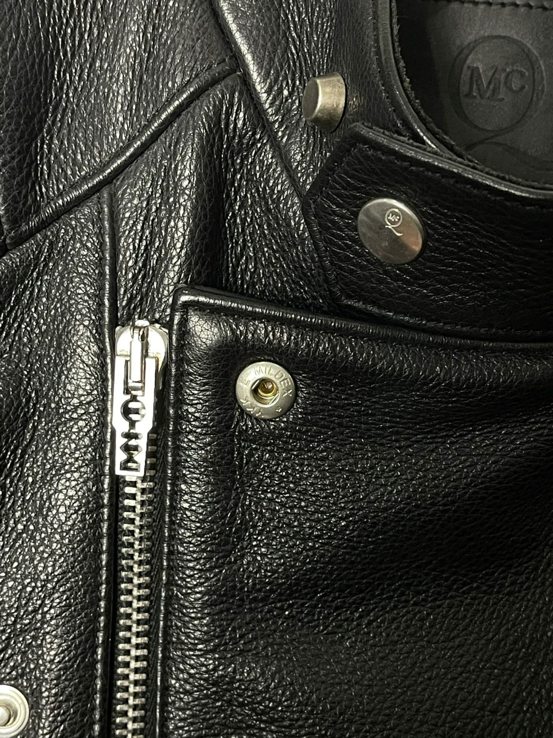 alexander mcqueen leather jacket with swallow design