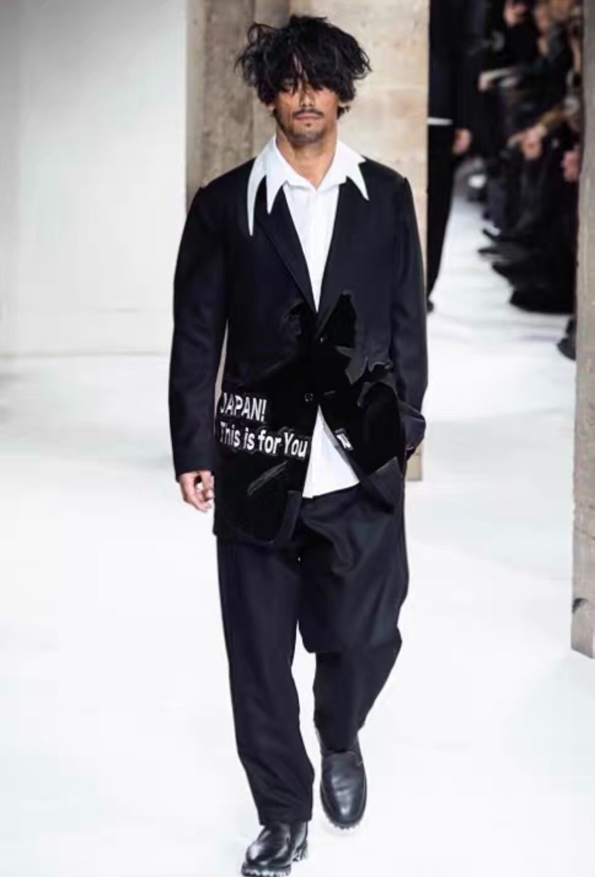 Yohji Yamamoto Velvet Samurai Suit