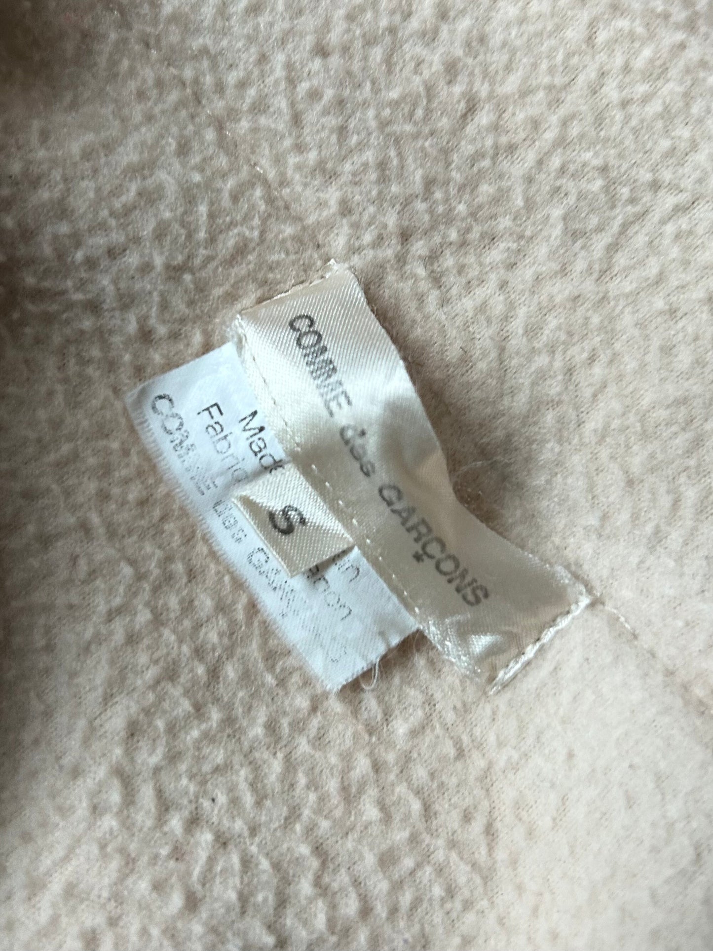 Comme des Garçons Unique Hooded Top