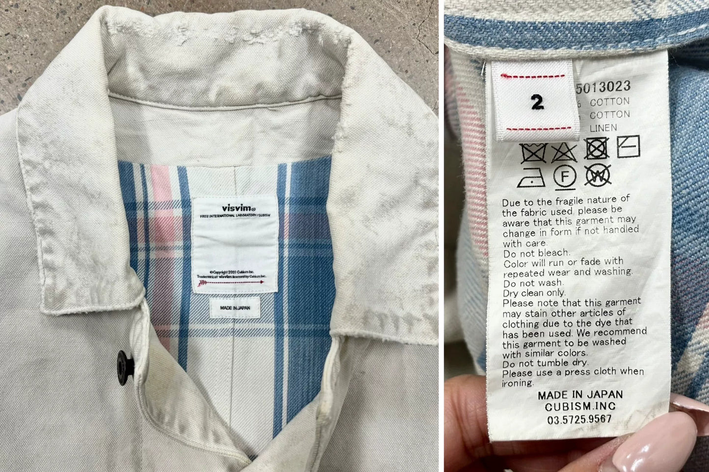 Visvim Macray Coverall Crash Jacket