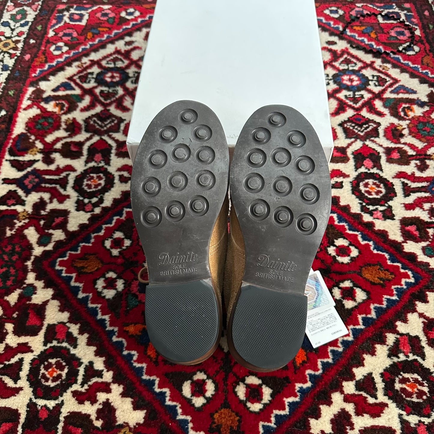 visvim brigadier suede boots in camel