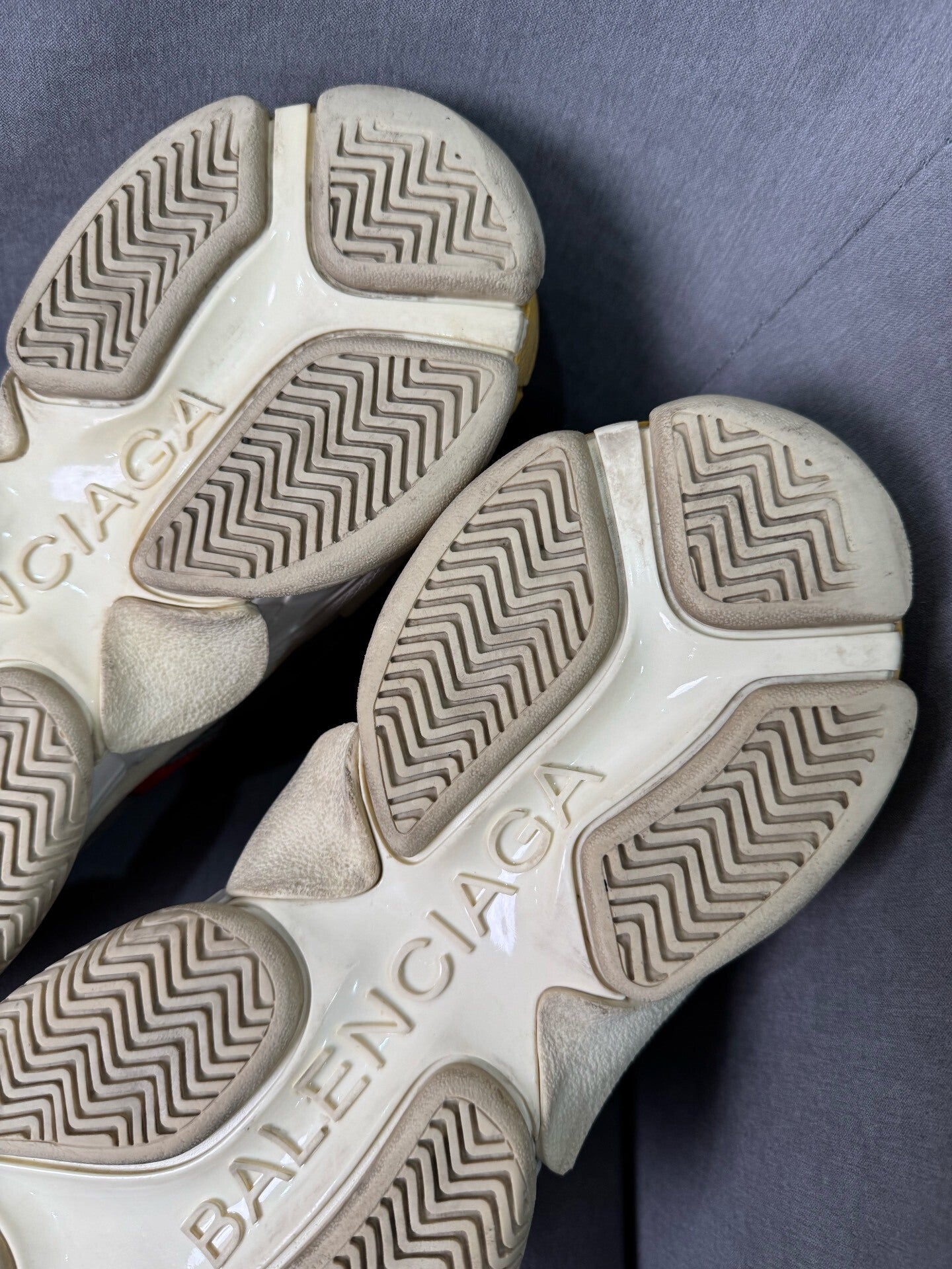 Balenciaga TripleS Red and Blue Sneakers Size 41