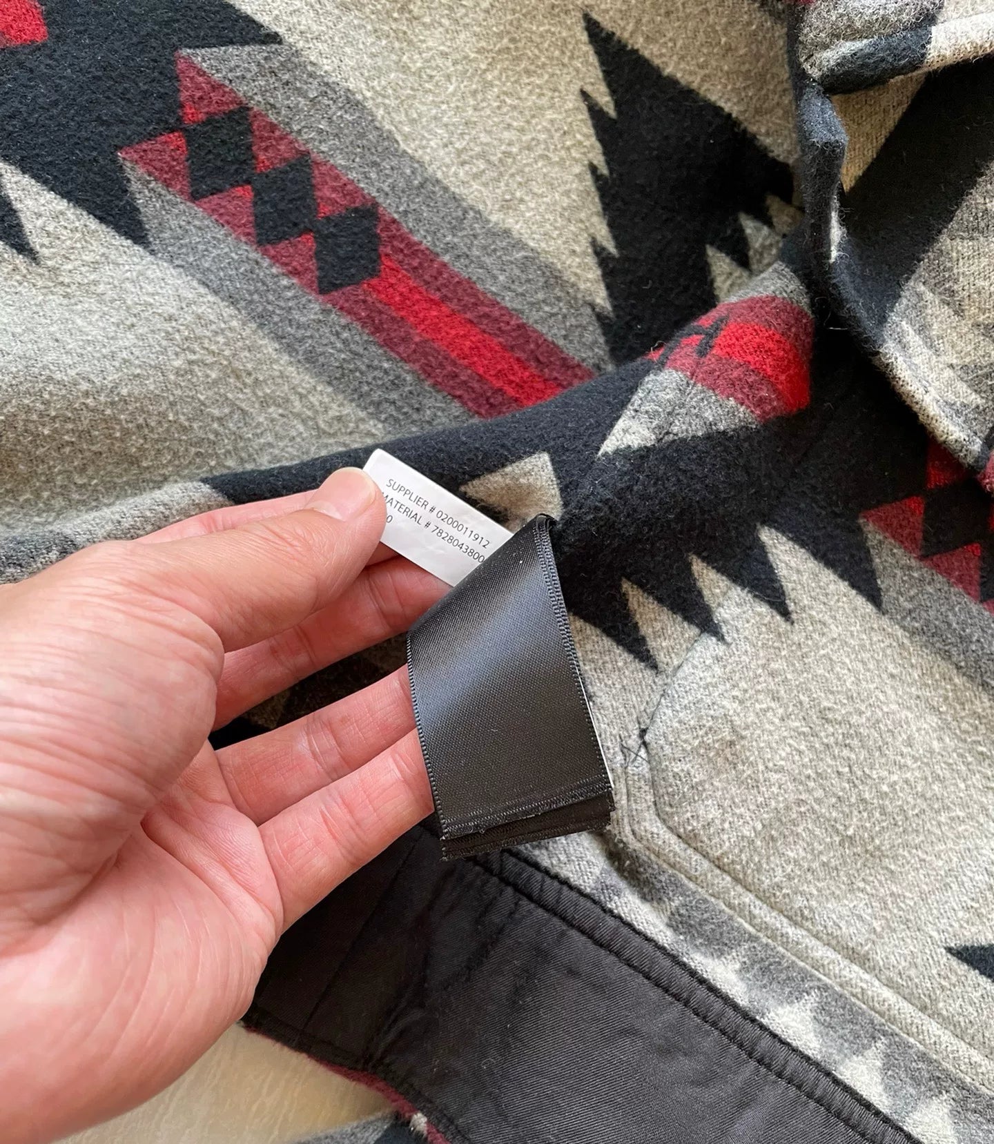 southwestern patterned jacket size S