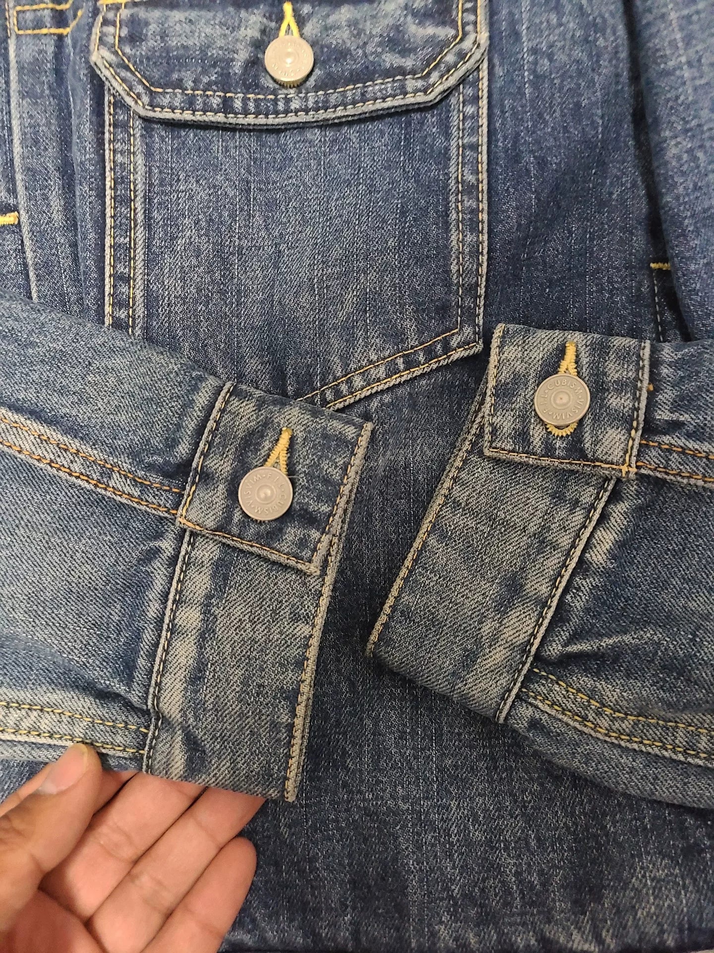 Visvim Blue Denim Button Jacket