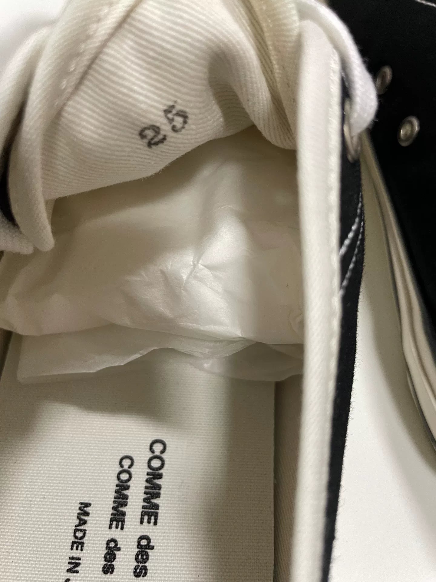 Comme des Garçons Canvas Shoes