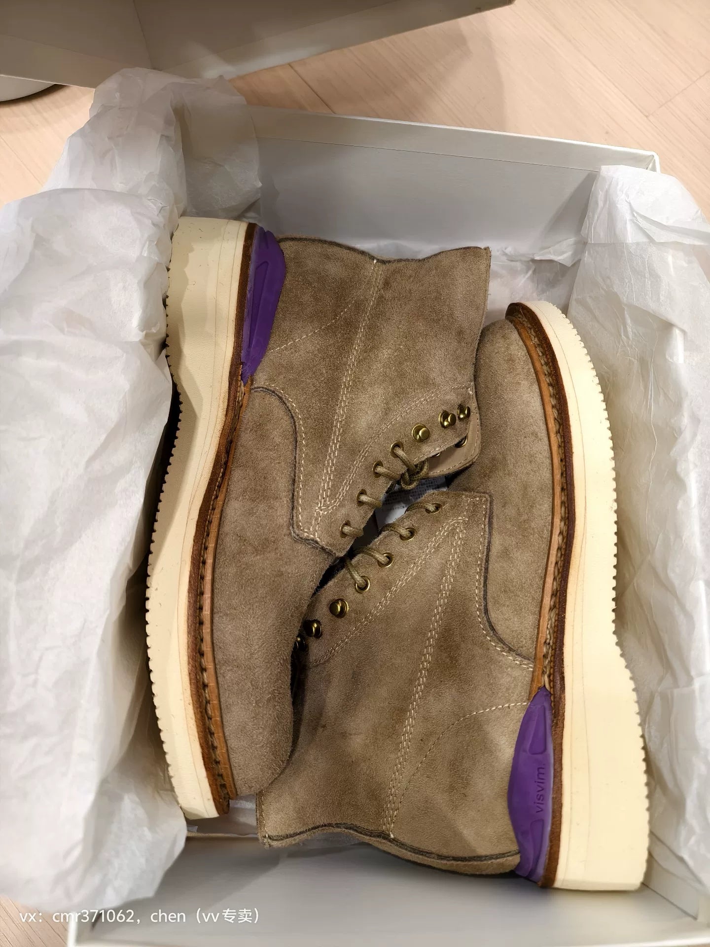 VISVIM 12AW SPOT VIRGIL BOOTS FOLK