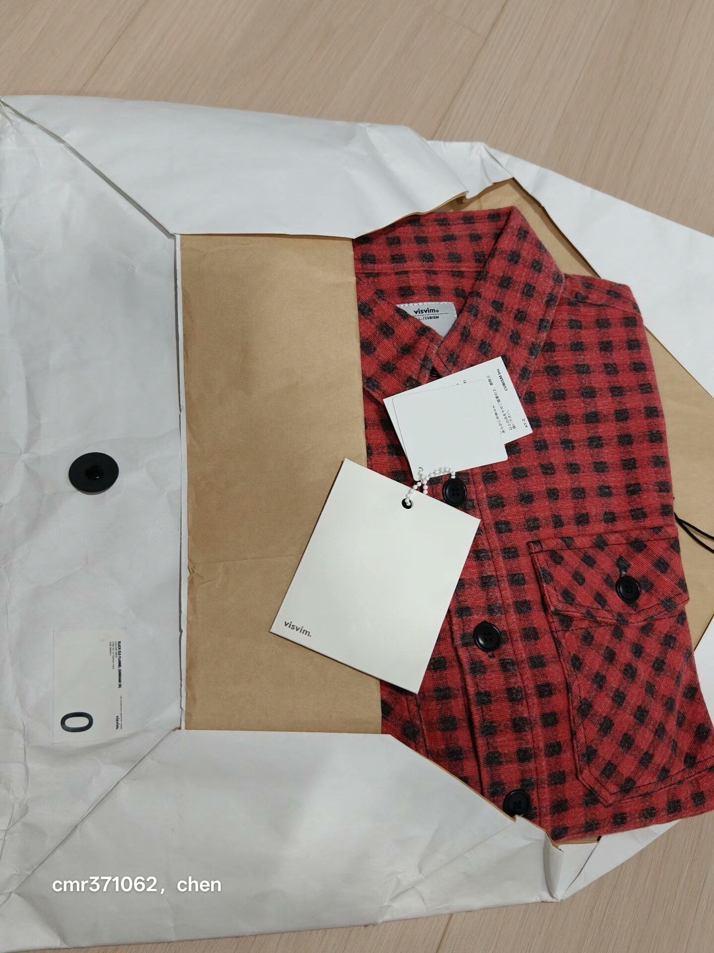 visvim 16AW Black Elk Flannel