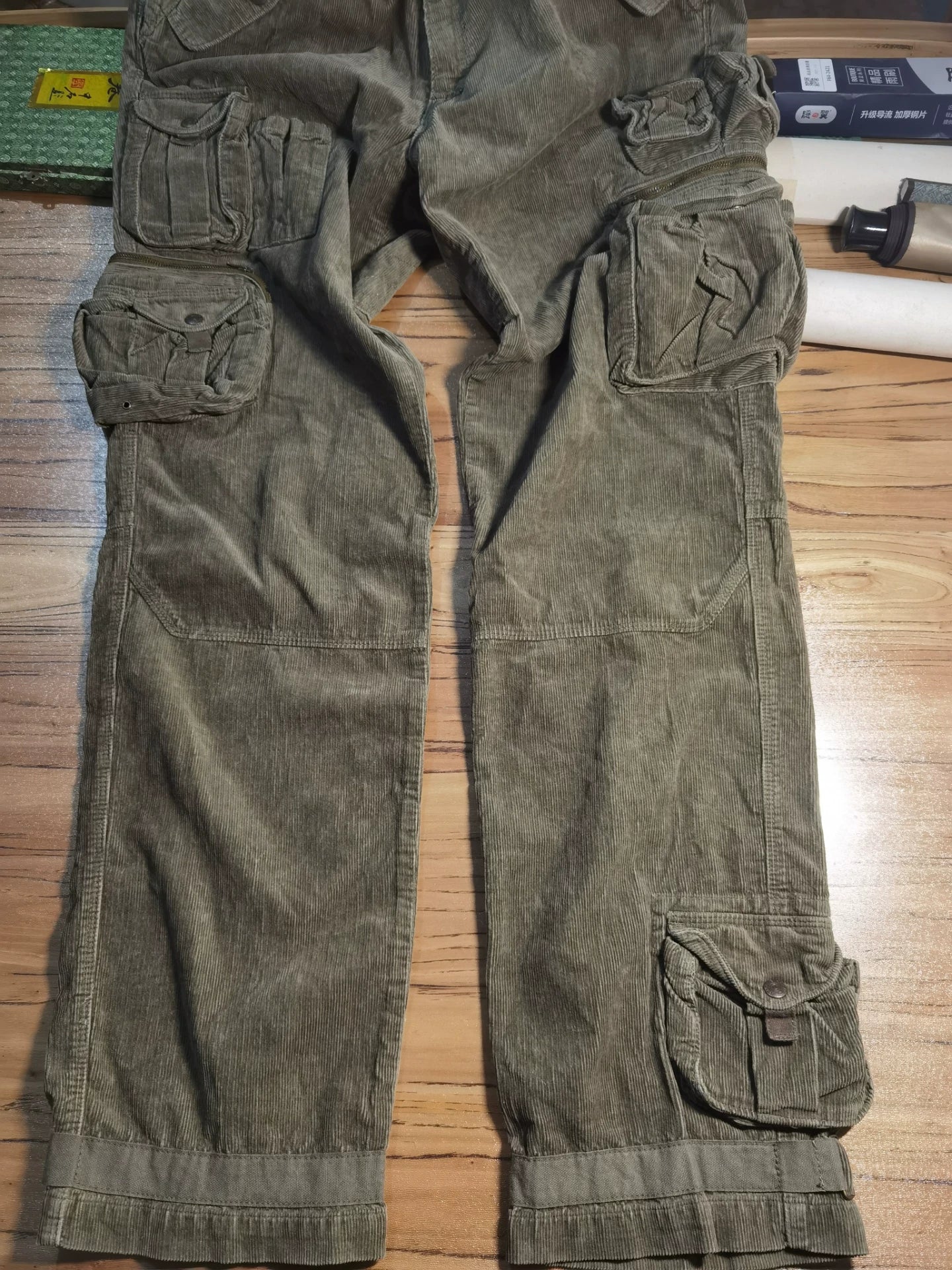 RRL Corduroy Hunting Cargo Pants