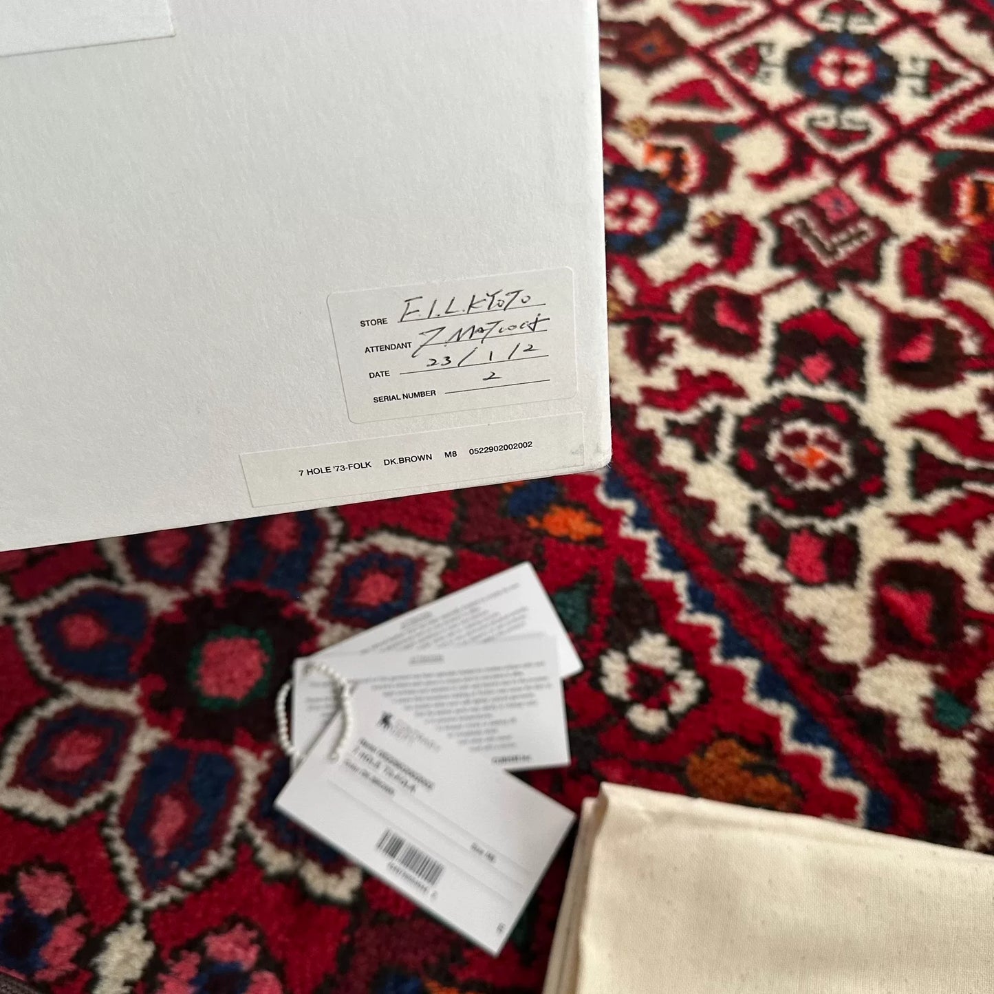 visvim 22aw unique leather boots size 8