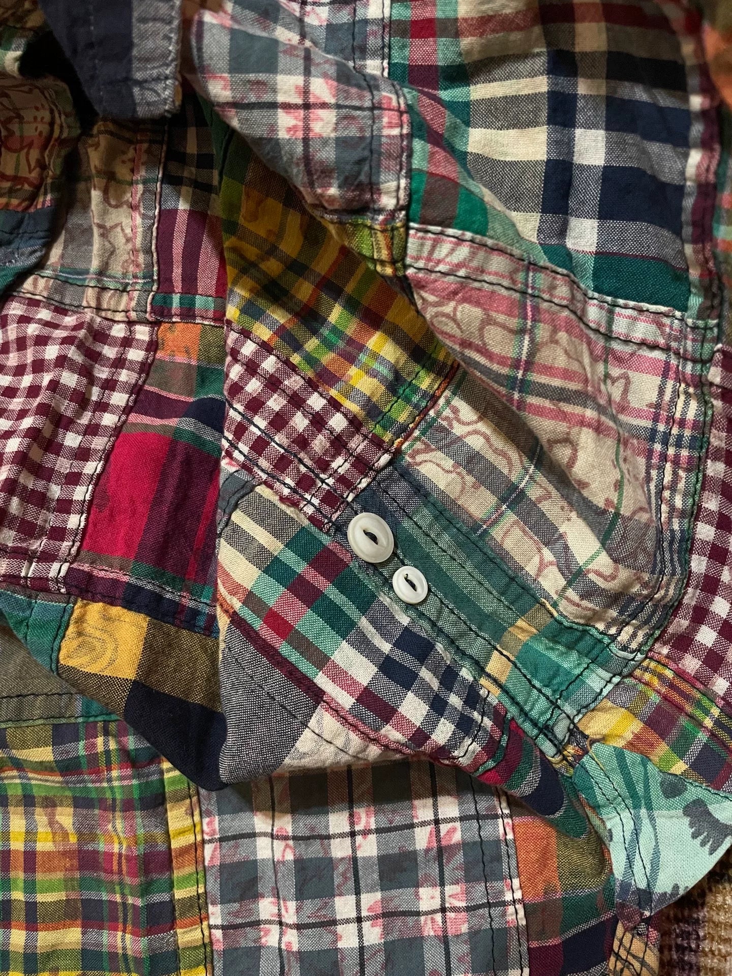 Ralph Lauren Vintage Patchwork Shirt