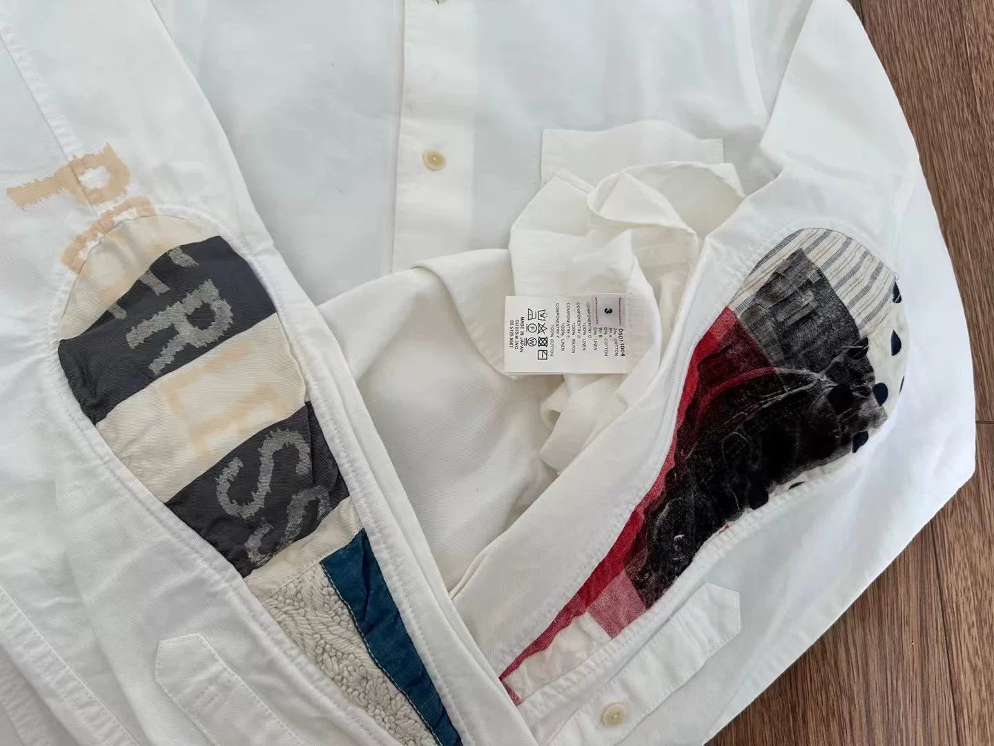 visvim albacore jumbo shirt l/s collage