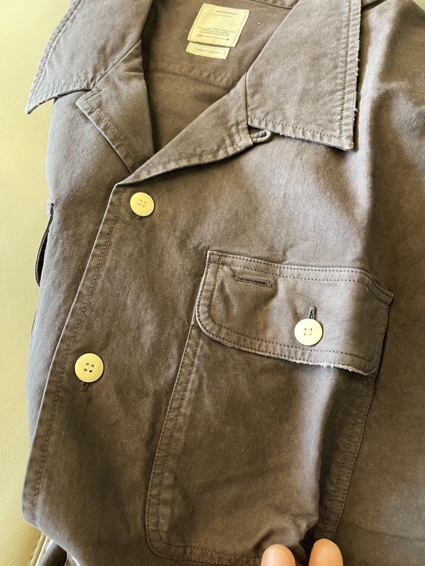 VISVIM 20AW CONOID L/S Work Shirt