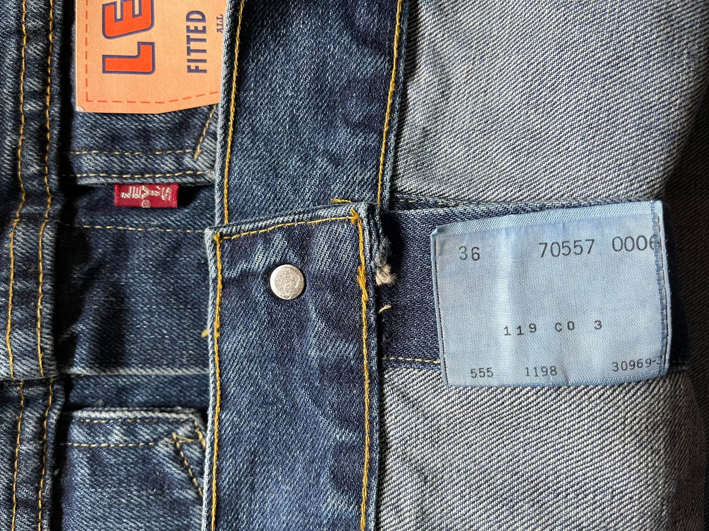 Levi's LVC 557xx Washed Denim Jacket