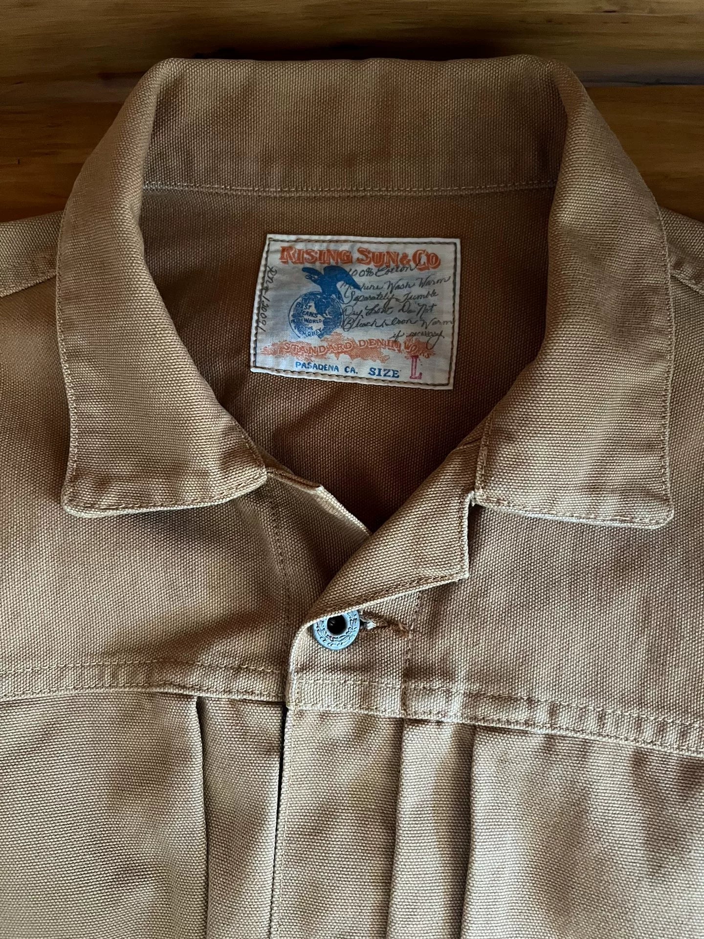 ranch hand jacket by rising sun & co