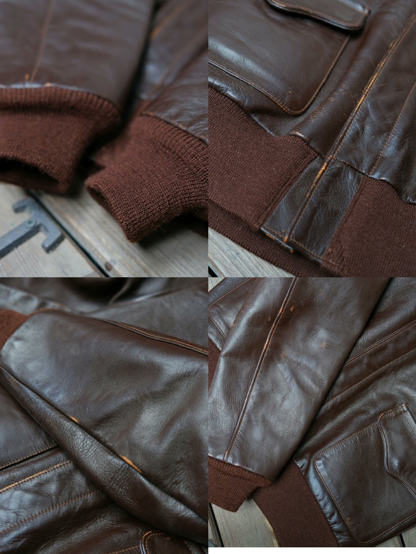 Real McCoy Horsehide A2 Flight Jacket