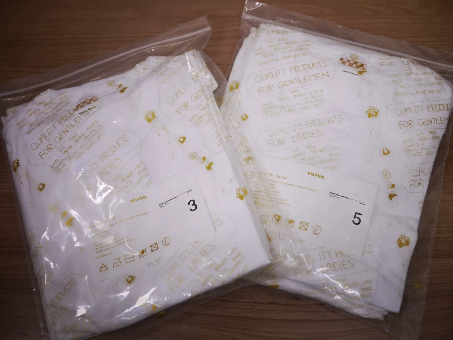 Visvim Ultimate Jumbo Tee 3-Pack