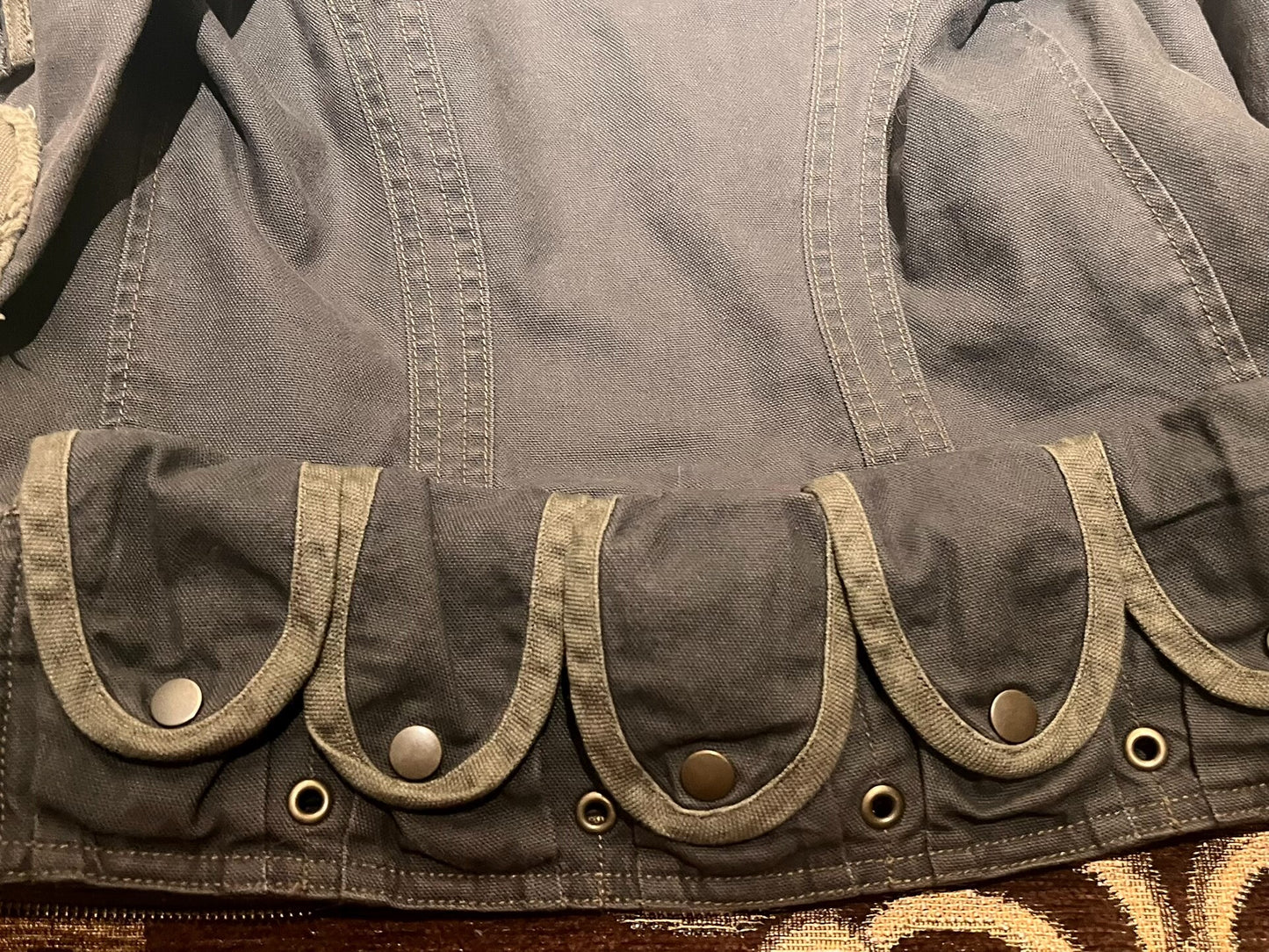 lgb early multi-pocket cargo jacket