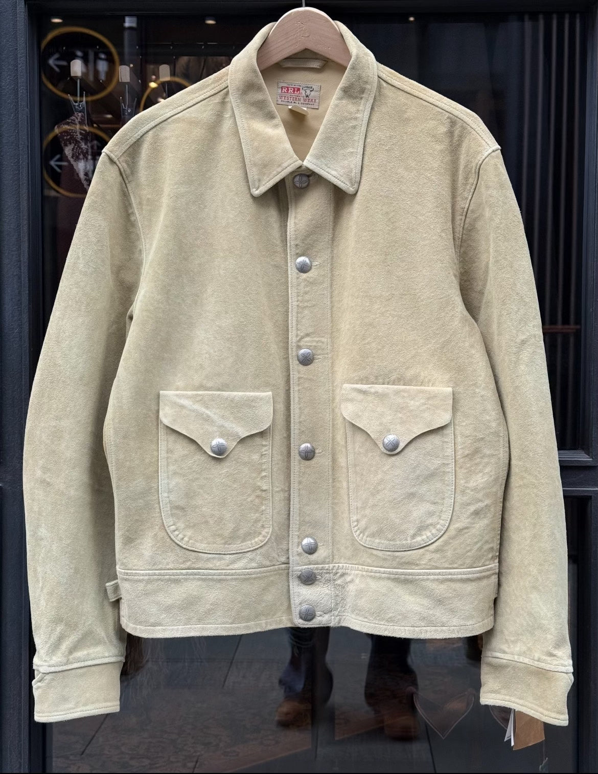 RRL 26SS Suede Leather Jacket