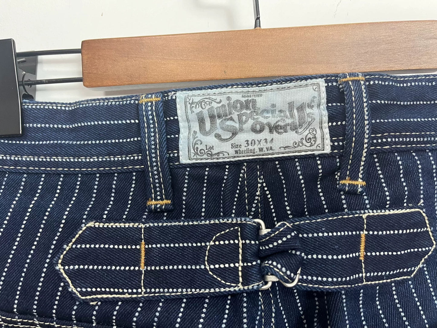 Freewheelers Striped Work Trousers 30*34