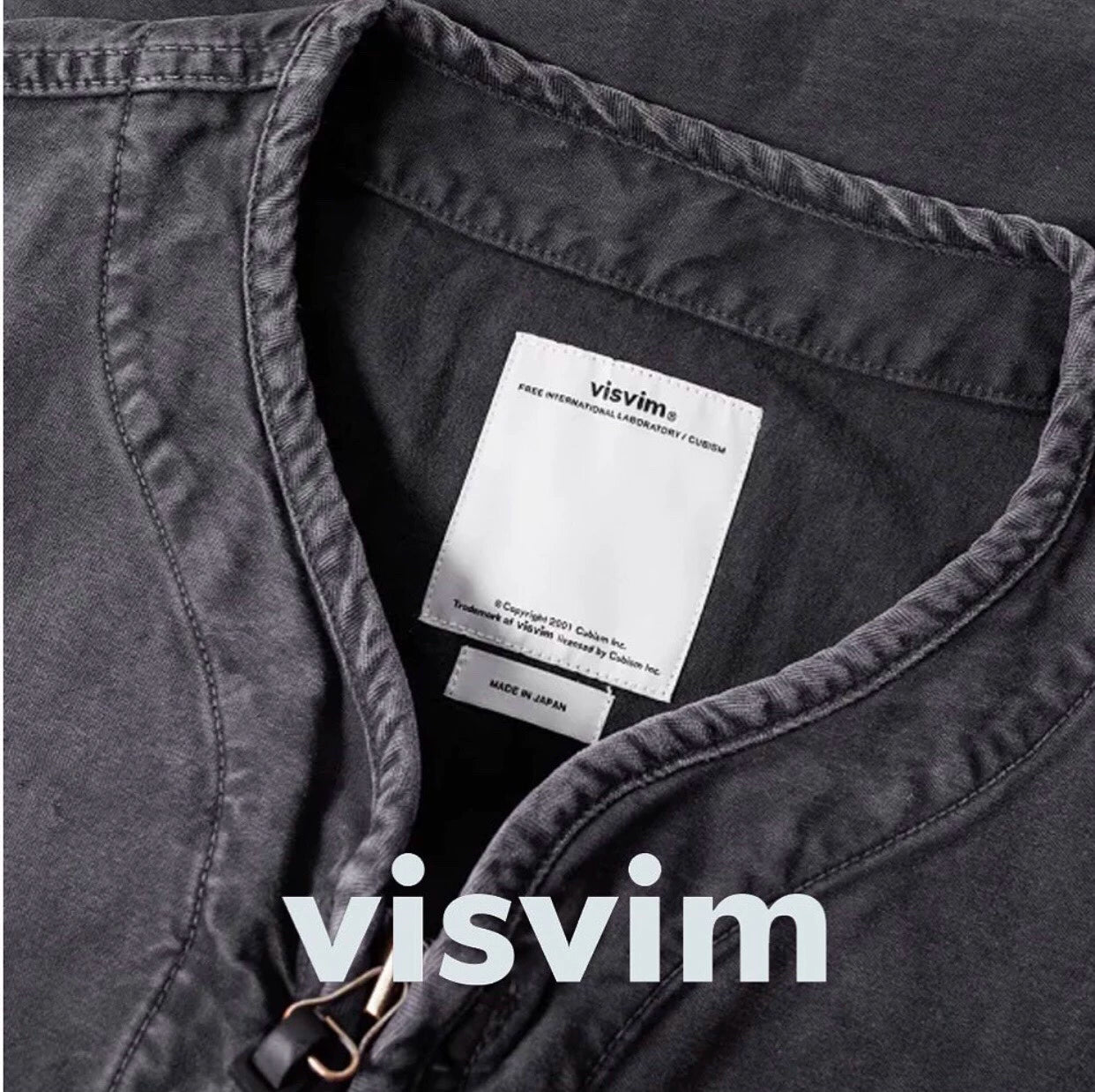 visvim RESERVES IRIS M65 JKT Black Jacket