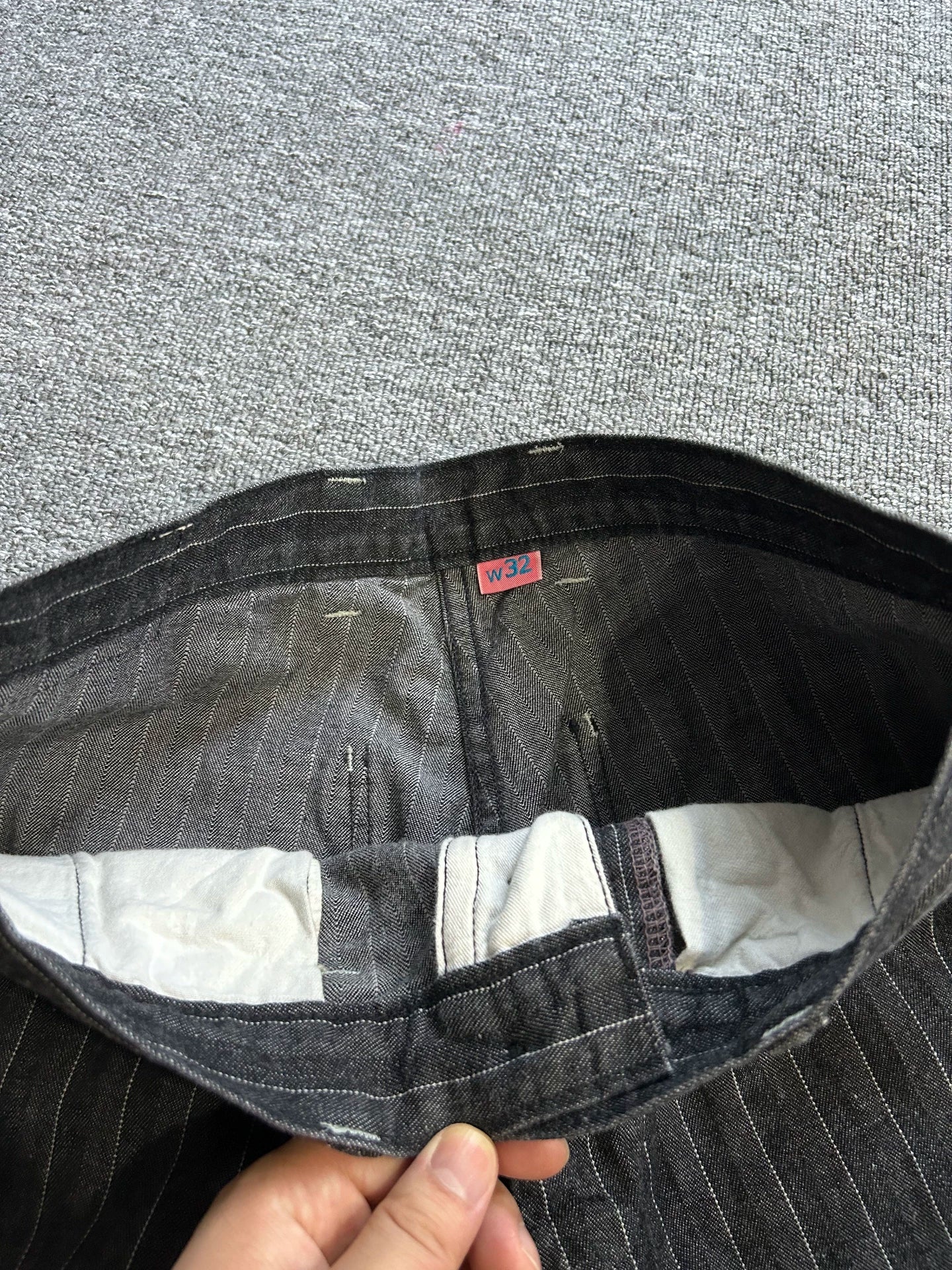 Bootleggers Freewheelers Striped Pants Size 32