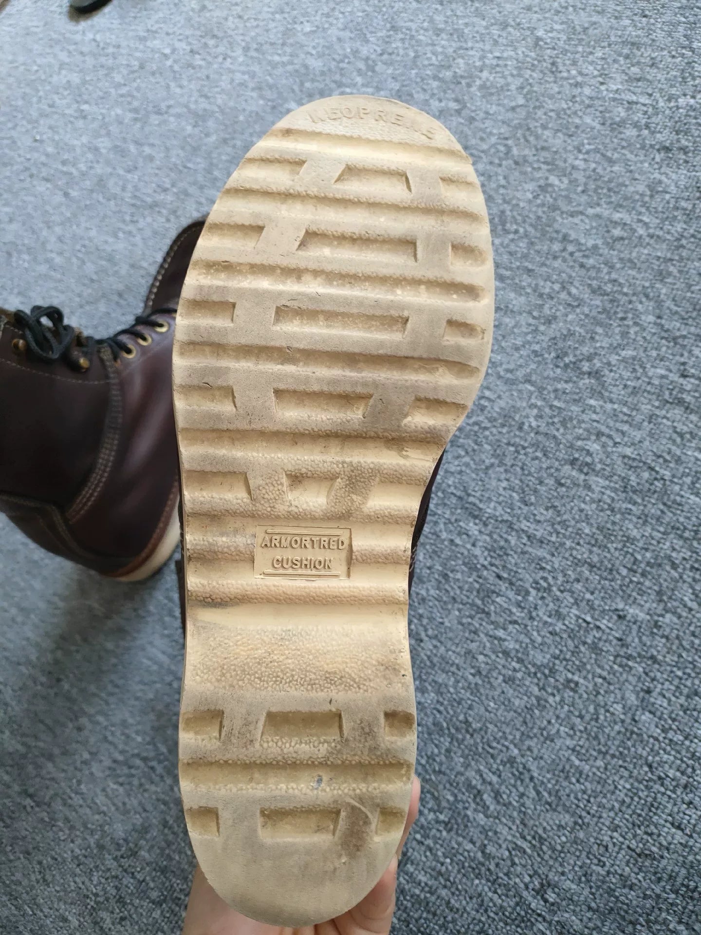 RRL Brunel Leather Work Boot