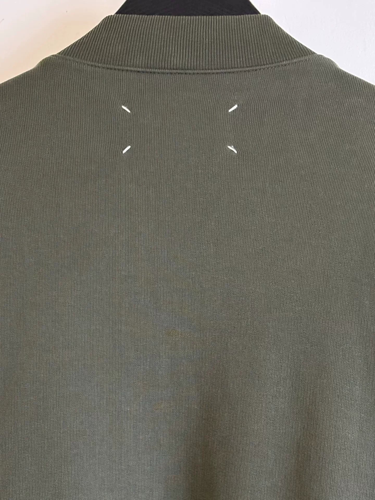 maison margiela aw2017 green bomber jacket