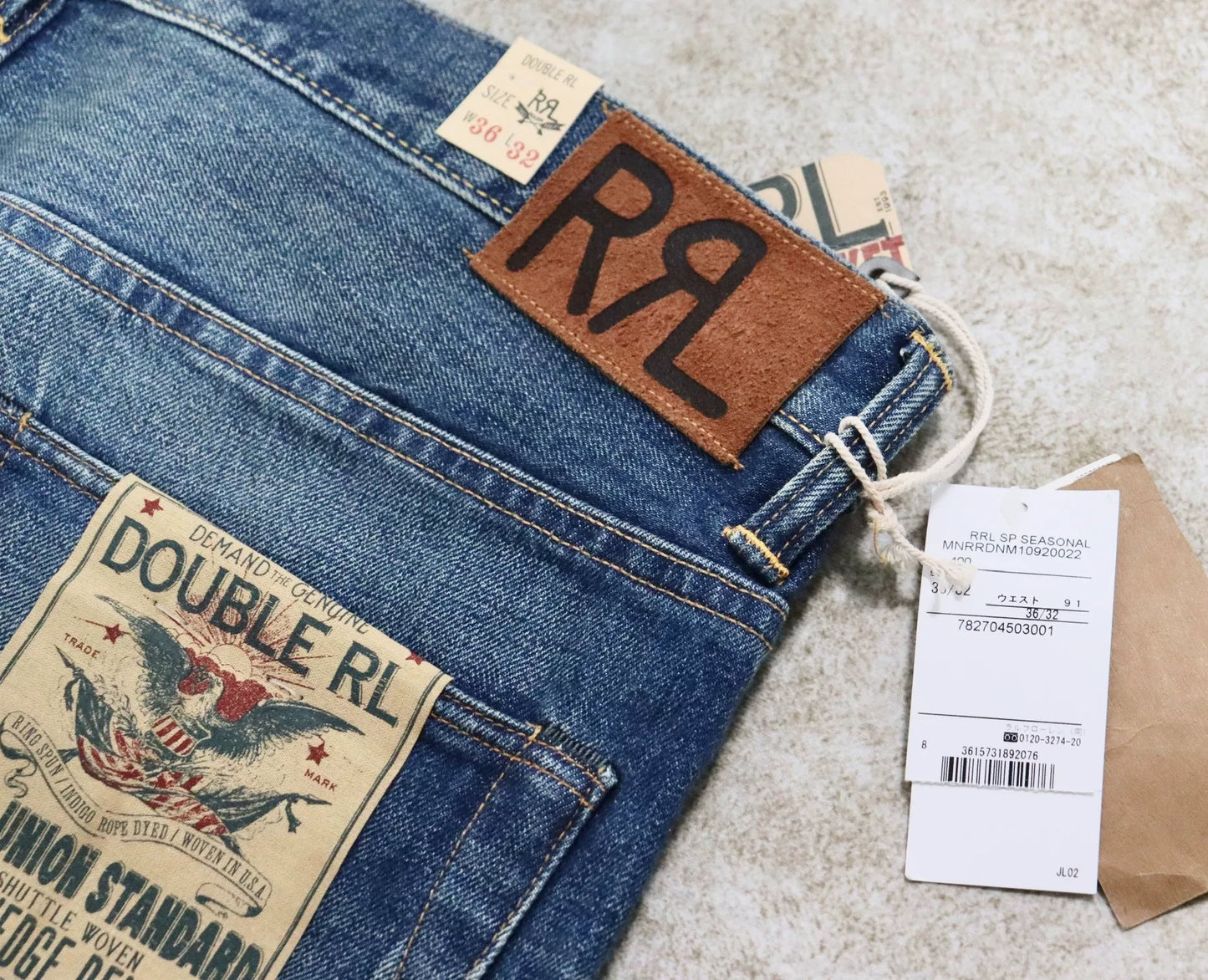 RRL Ralph Lauren Vintage 5 Pocket Jeans
