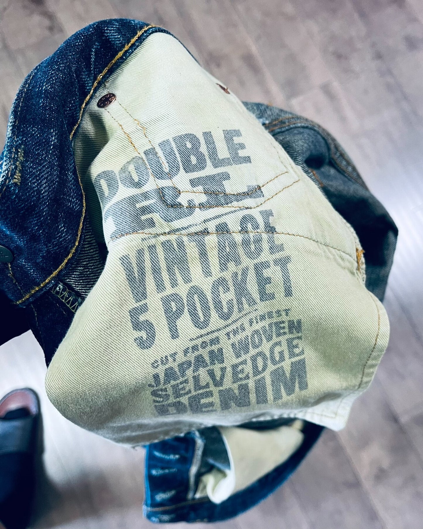 Double RL Vintage Washed Jeans