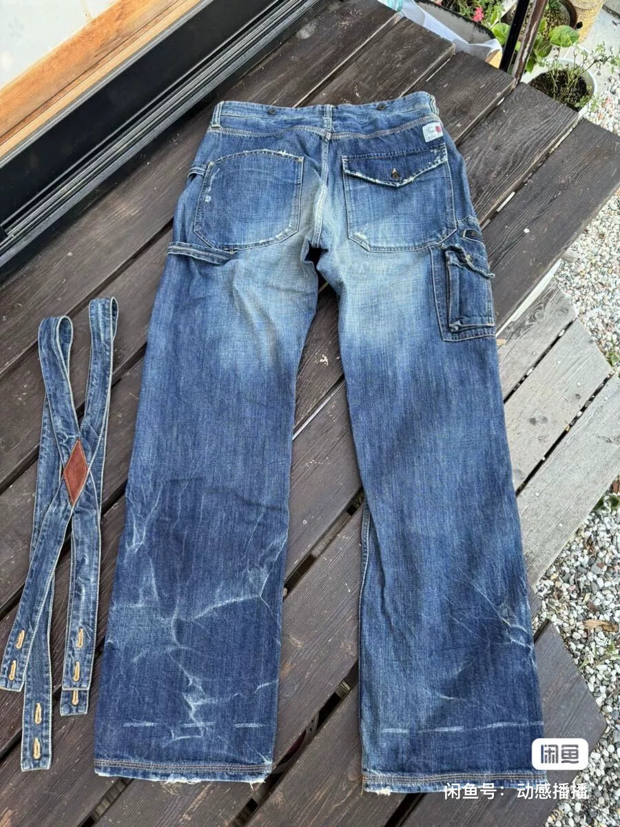 PRPS Workwear Tag Straight Jeans