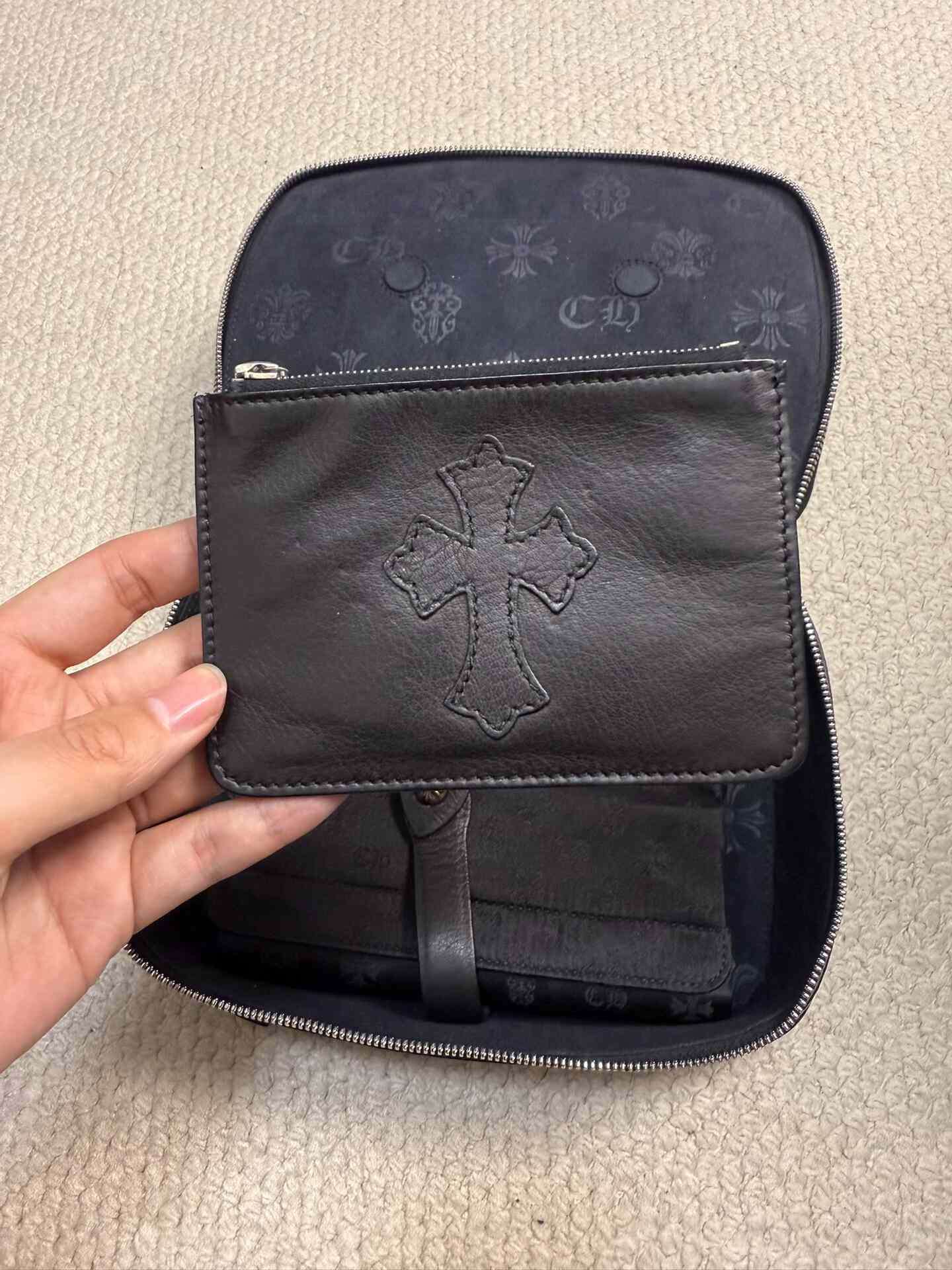 Chrome Hearts Sword Zipper Jewelry Box