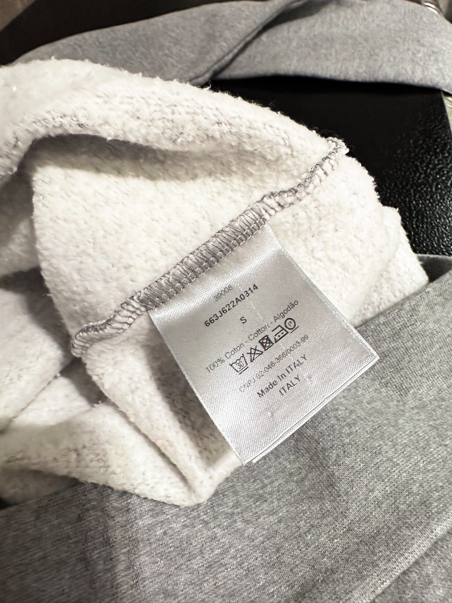 Dior Embroidered Long Sleeve Sweatshirt