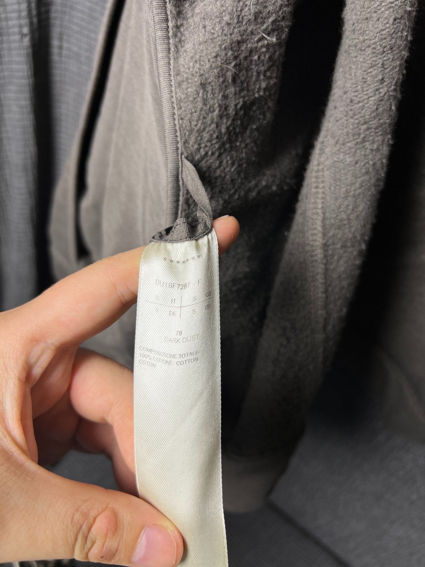 Rick Owens 18fw Bauhaus Zip Jacket