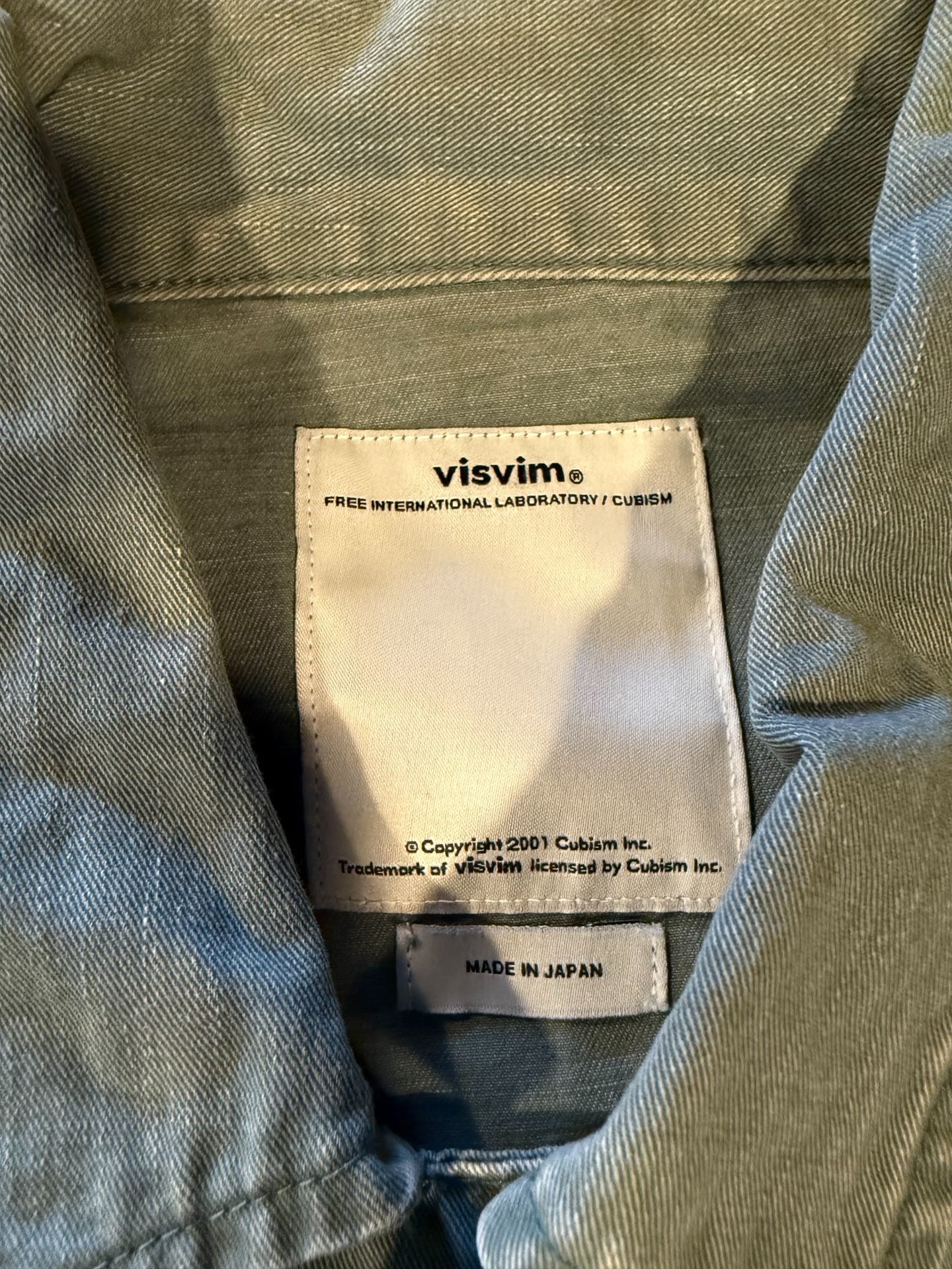 visvim CUBISM Multi-Pocket Work Jacket