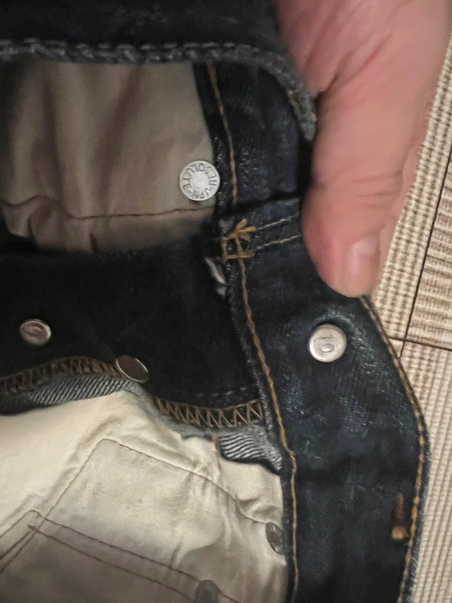 classic resolute710 denim pants for men