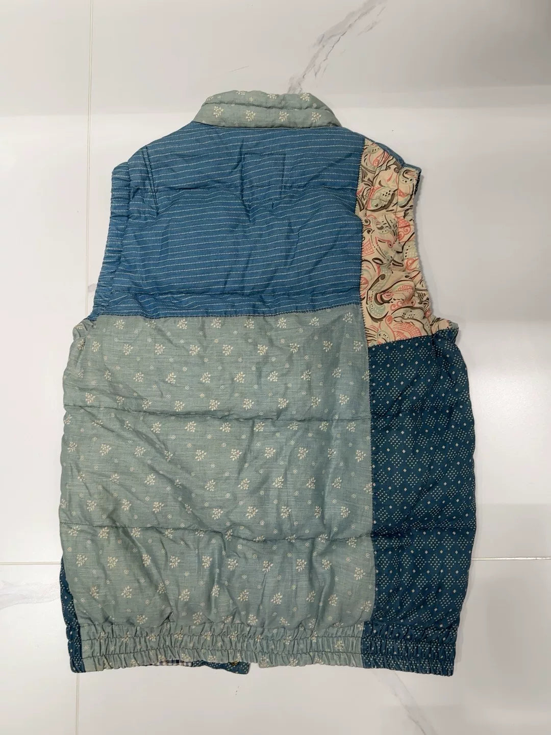 visvim Quilted Patchwork Down Vest