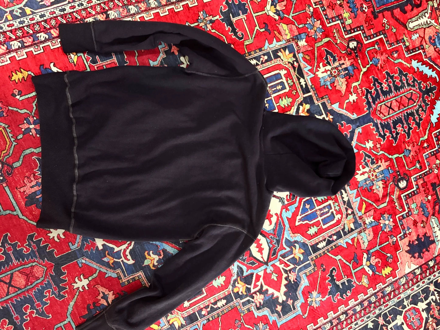 Freewheelers Jet Navy Sweat Parka