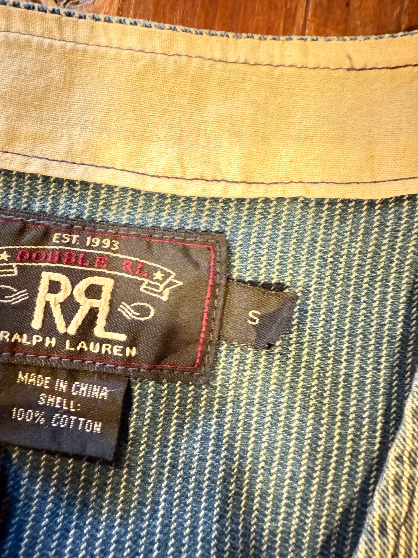RRL Striped Vest Size S