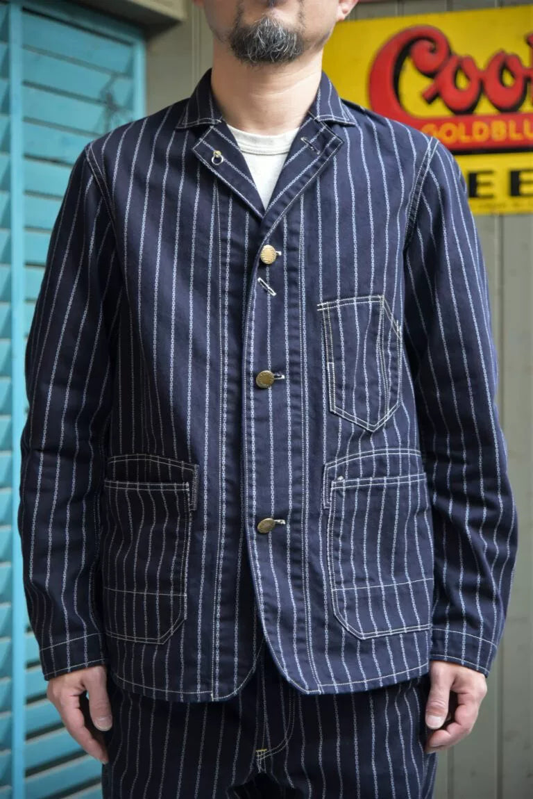 Striped Freewheelers Work Jacket