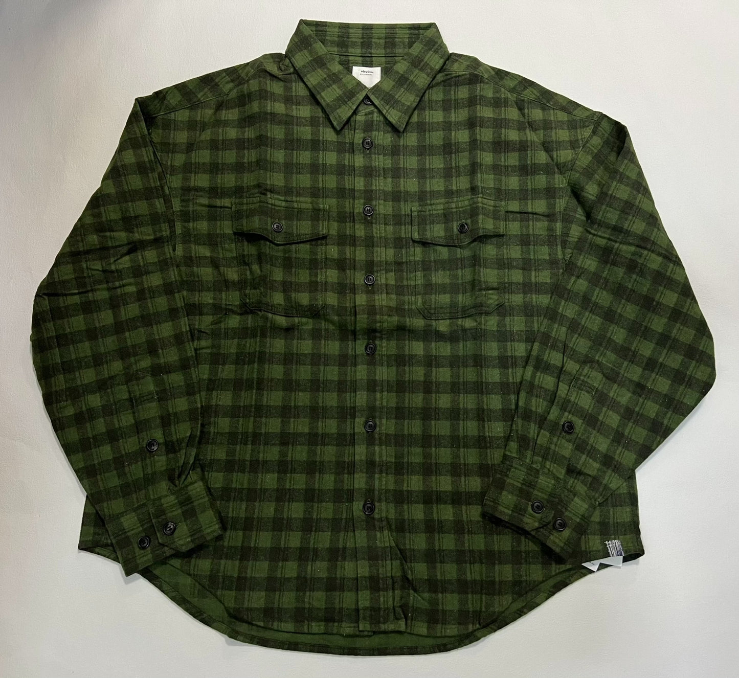 visvim 22AW Pioneer Khadi Check Shirt