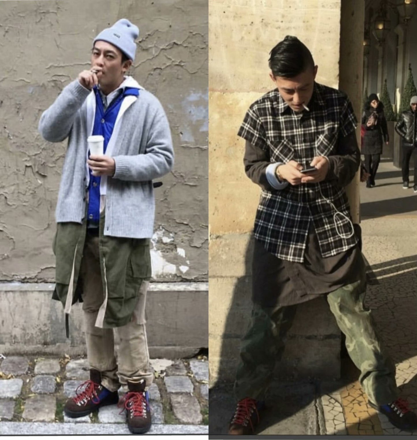 visvim serra ascent x supreme