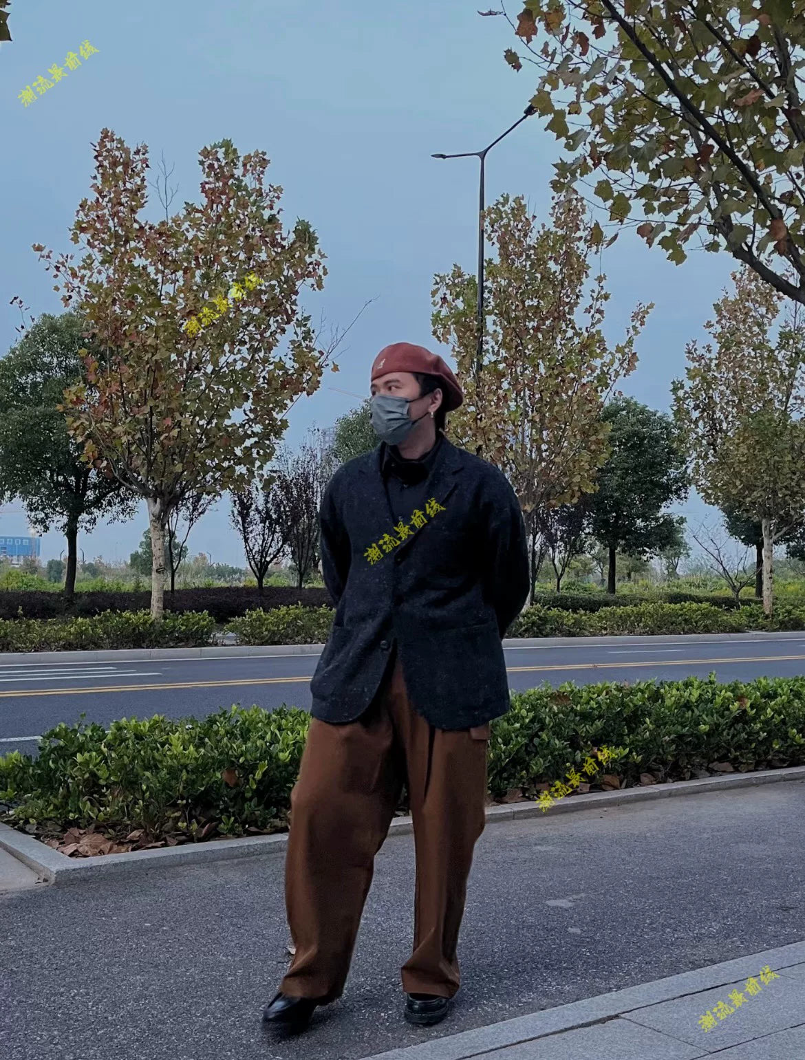 visvim falkland blazer donegal outerwear