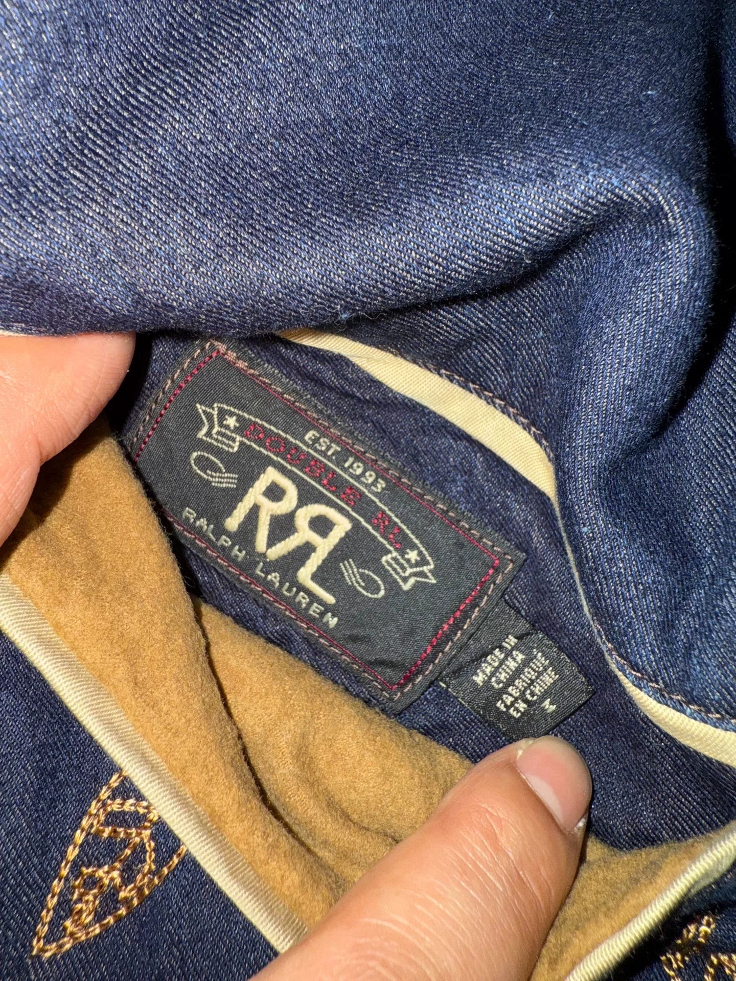 RRL Musician Jacket Reversible Embroidered M